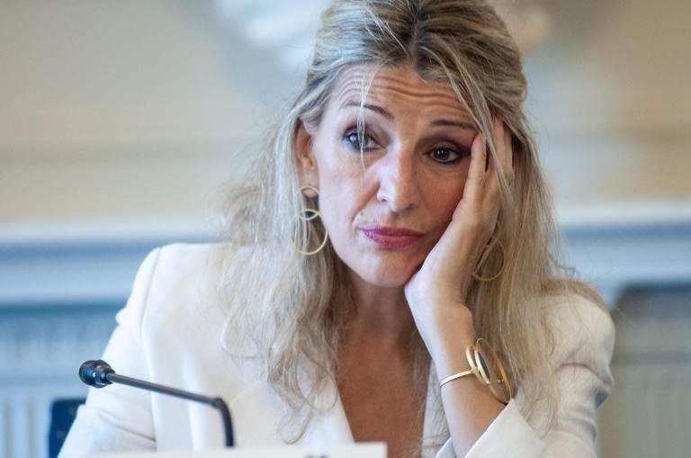 La comunista Yolanda Diaz