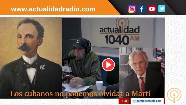 Los cubanos no podemos olvidar a Martí