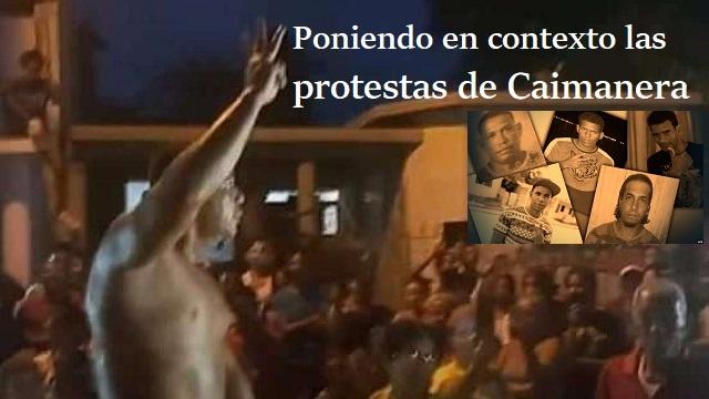 Poniendo en contexto las protestas de Caimanera