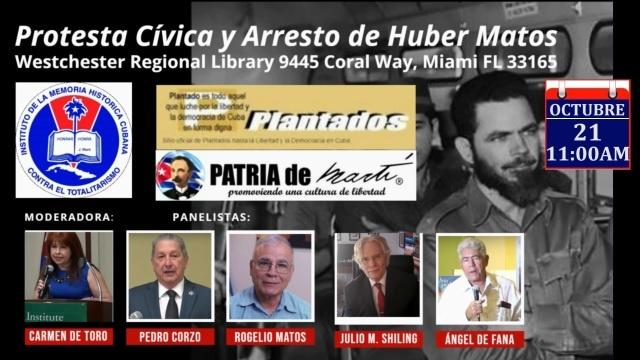 Protesta Civica y Arresto de Huber Matos