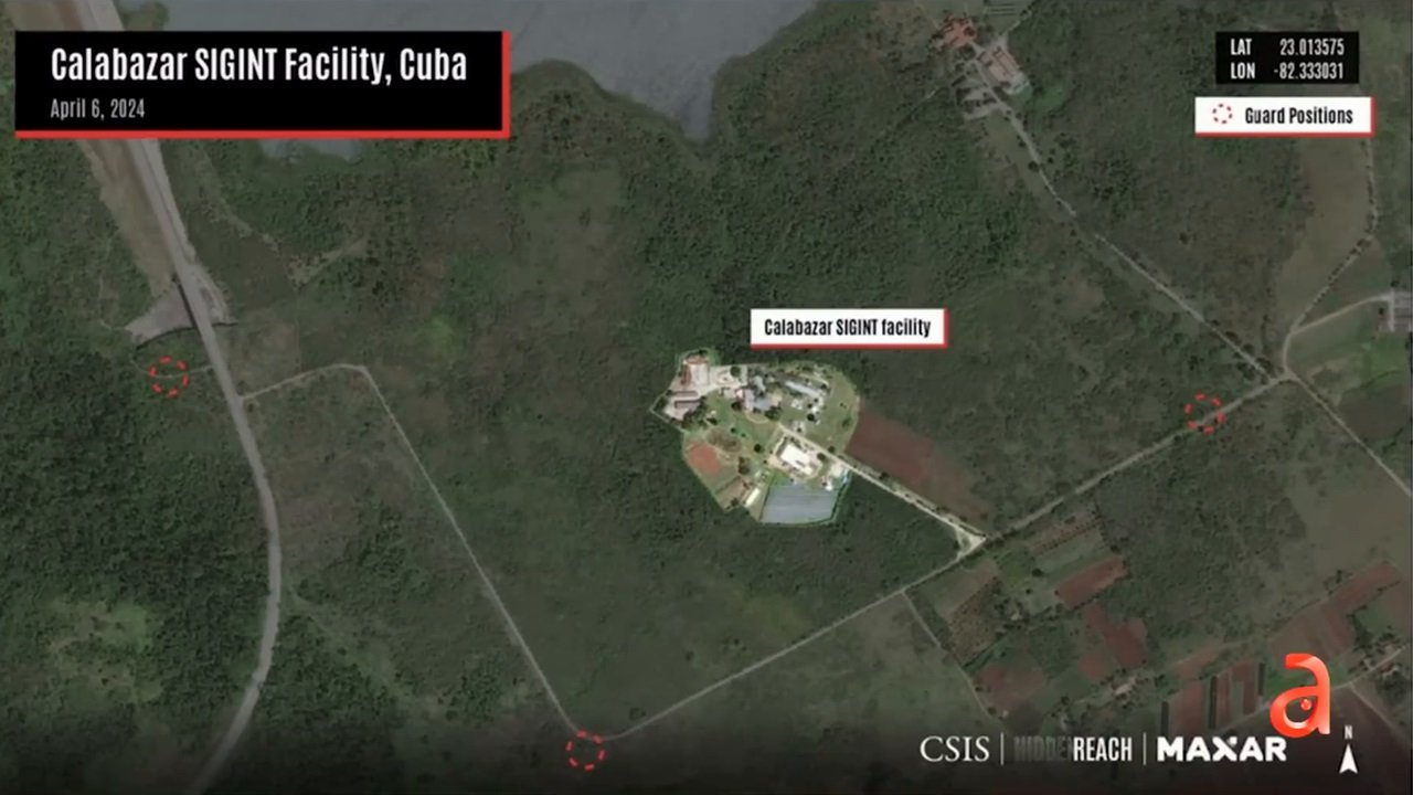 Base de espionaje China en Cuba