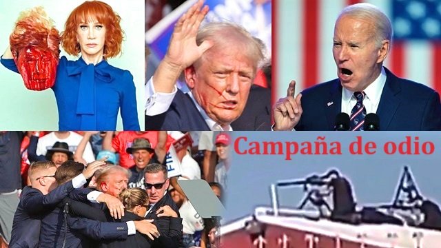 Culpables del atentado a Trump Biden y medios