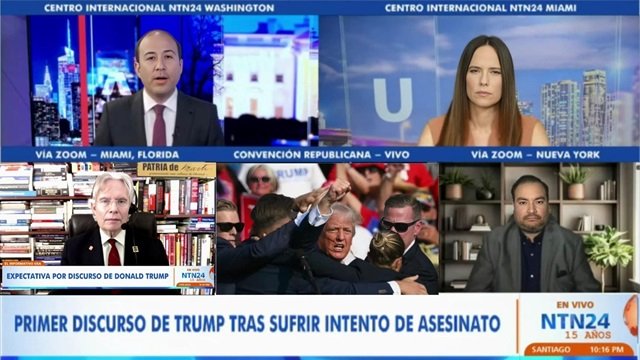 Debate expectativa por el discurso de Trump en la cnr y elecciones 2024