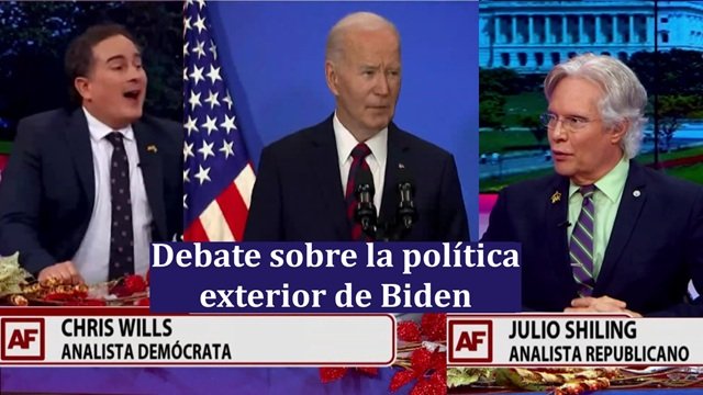 Debate intenso sobre la politica exterior de Biden