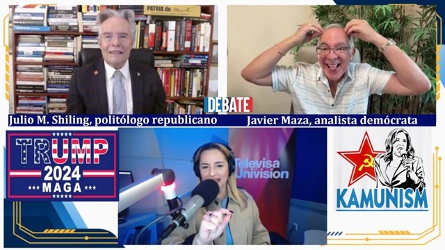 Debaten Javier Maza y Julio M Shiling sobre Elecciones 2024