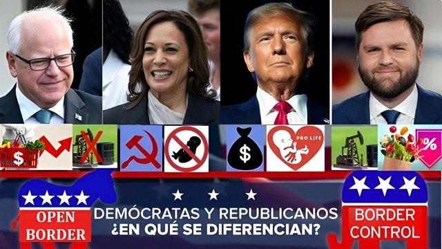 Democratas VS Republicanos