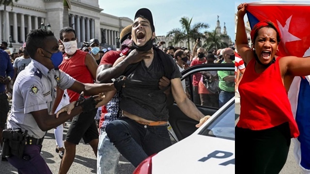 El pueblo cubano usa la defensa del erizo contra las injusticias en Cuba