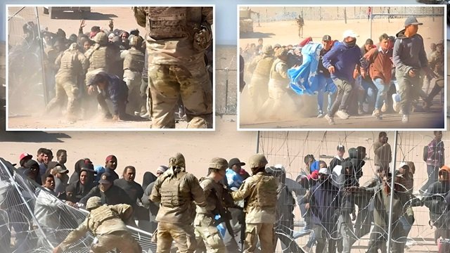 Invasión de ilegales en los Estados Unidos
