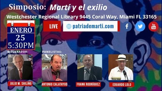 Invitacion Simposio Marti y el exilio