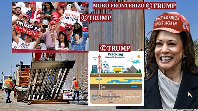 Kamala no sabe como gobernar y copia las politicas de Trump