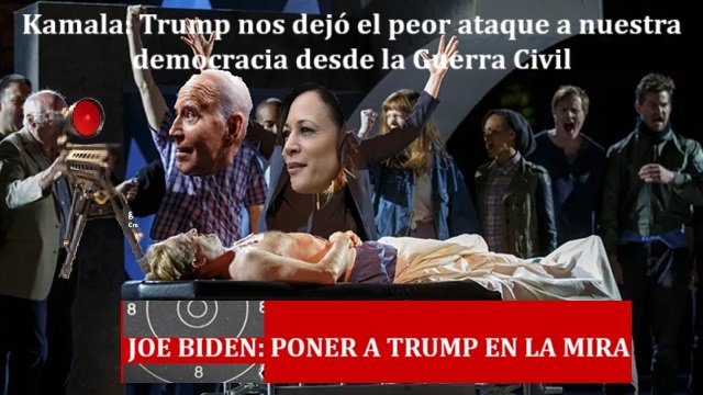 La campaña demócrata incita al asesinato de Trump