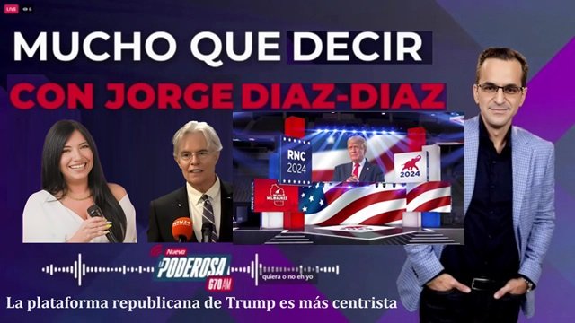 La plataforma republicana de Trump es mas centrista