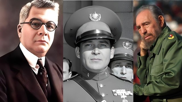 Machado, Batista y Fidel