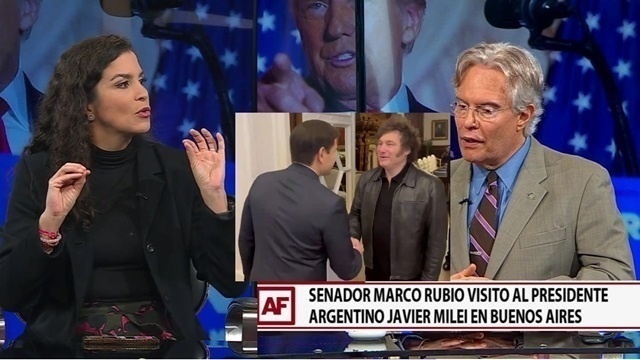 Marco Rubio visita a Milei