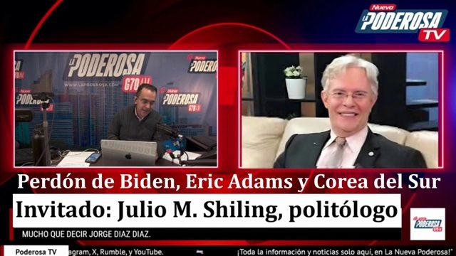 Perdon de Biden Eric Adams y Corea del Sur