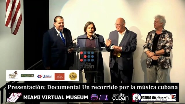 Presentacion del documental un recorrido por la musica cubana