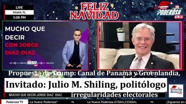 Propuesta de Trump: Canal de Panama y Groenlandia, irregularidades electorales