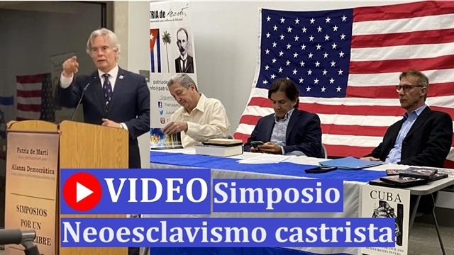 Simposio Neoesclavismo castrista