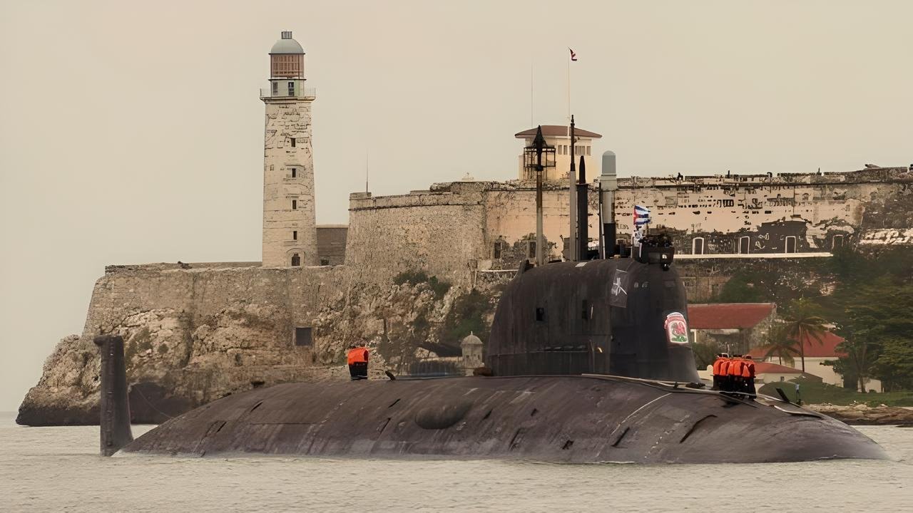 Submarino nuclear ruso en Cuba Youtube