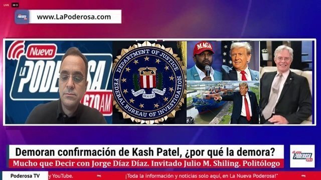 El FBI investigado Panama el canal y Patel