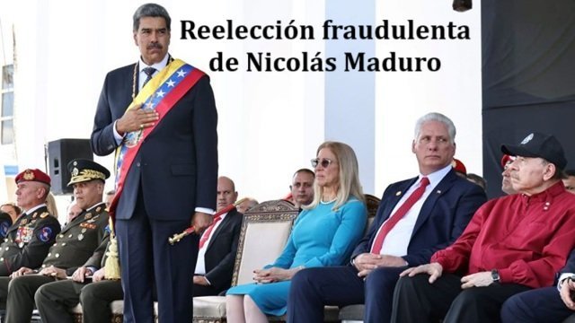 Reelección fraudulenta de Nicolás Maduro