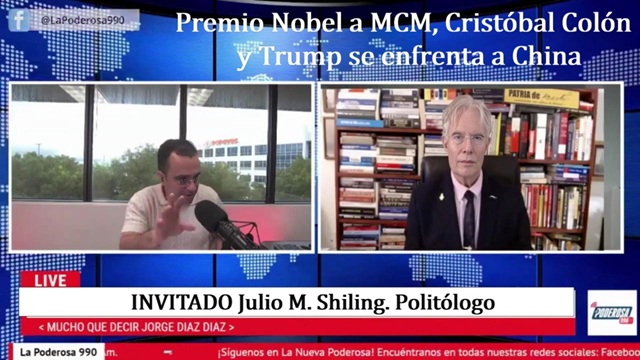 premio nobel a mcm cristobal colon y trump se enfrenta a china