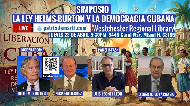 Invitacion La Ley Helms Burton democracia en Cuba