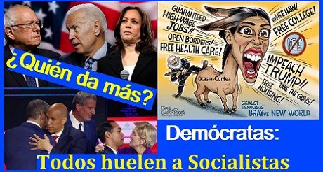 Demócratas: Todos huelen a Socialismo