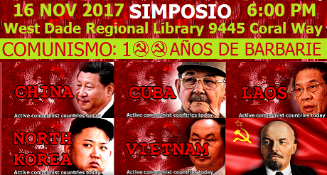 Invitación al Simposio Comunismo: 100 Años de Barbarie