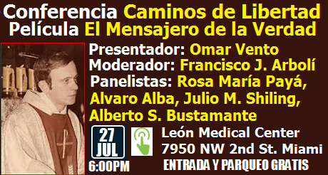 Invitación: Conferencia Caminos de libertad