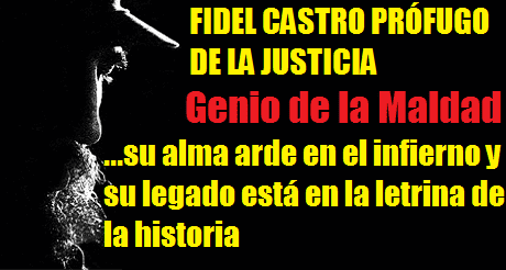 Fidel Castro genio de la maldad