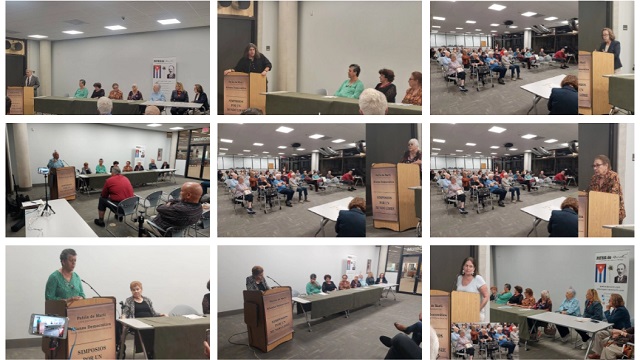 Fotos Simposio Presidio político de mujeres cubanas