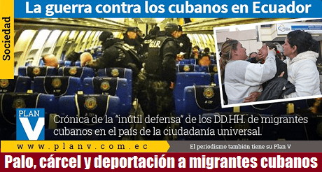 La guerra contra los cubanos en Ecuador