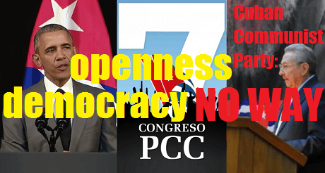 NO WAY Cuban Communist Party