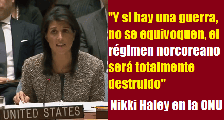 Nikki Haley en la ONU