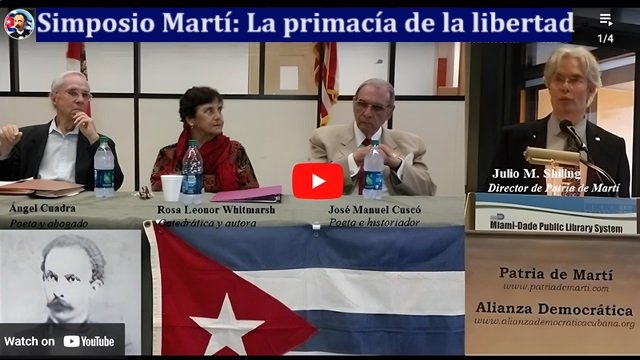 Fotos del Simposio Martí: La primacía de la libertad