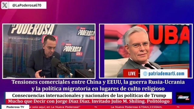 Tensiones entre China y EEUU guerra Rusia Ucrania política migratoria y culto religioso