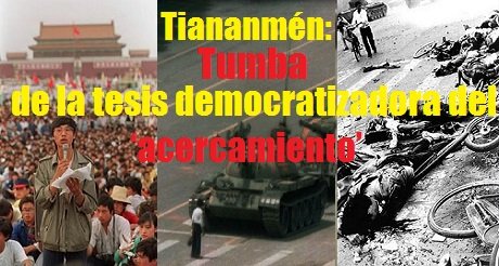 Tiananmen tumba del acercamiento