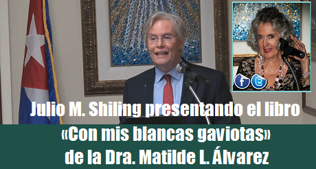 presentacion libro con mis blancas gaviotas por Julio M Shiling 1