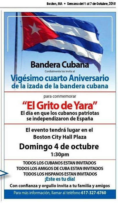 2015 10 01 Articulo evento Bandera Cubana 2