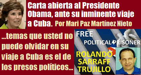 carta abierta a Obama