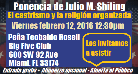 castrismo religion organizada