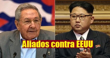 Castro Kin Jong Un