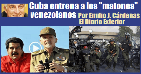 cuba entrena matones venezolanos
