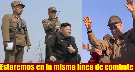 estaremos en misma linea de combate