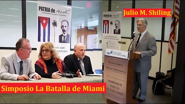 Presentacion del simposio La batalla de Miami por Julio M Shiling