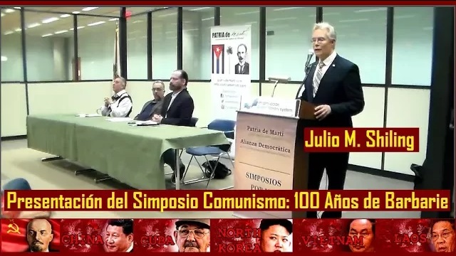 Simposio comunismo 100 años de barbarie
