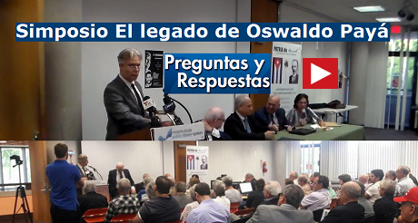 Preguntas El legado de Oswaldo Payá