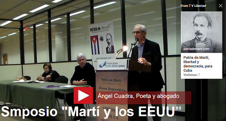 Angel Cuadra Simposio Marti EEUU FB