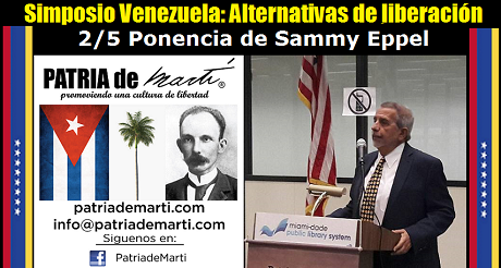 Sammy Eppel - Simposio Venezuela: Alternativas de liberación